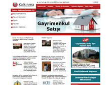 Tablet Screenshot of kalkinma.com.tr